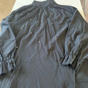 SHEIN Curve Black Top